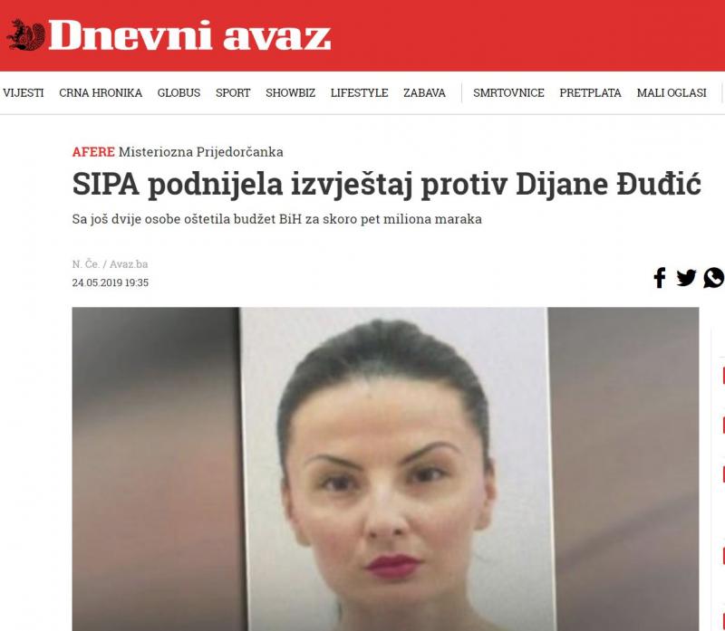 Nezakonita posojilodajalka SDS proračun BiH oškodovala za najmanj 2,5 milijona evrov