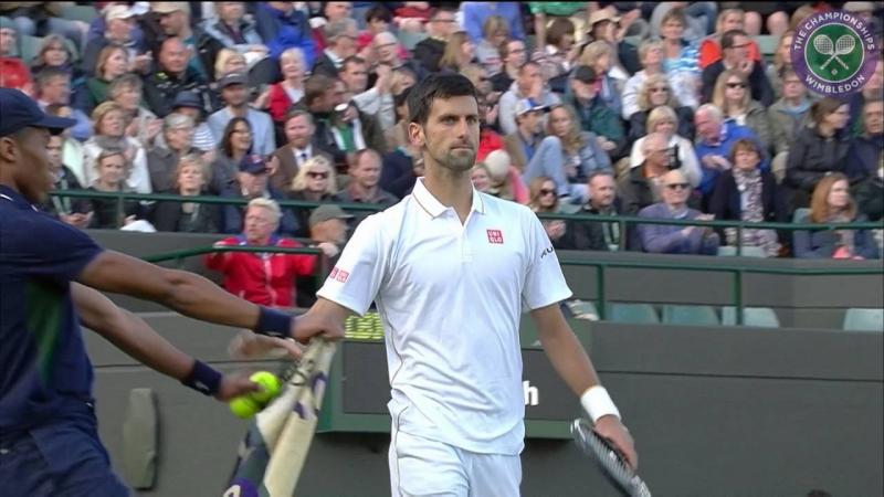 Novak Đoković predal dvoboj četrtfinala Wimbledona