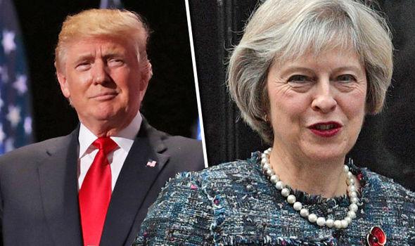 Trump pred srečanjem z Mayevo kritizira njen načrt za brexit