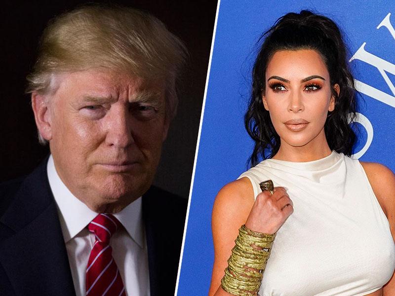 Trump na prošnjo Kim Kardashian znižal kazen preprodajalki mamil
