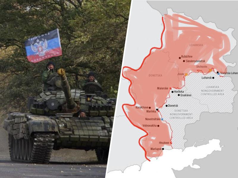 Naslednji korak? Zahteva Ukrajini, da naj se umakne iz »okupiranega« dela osamosvojenih republik