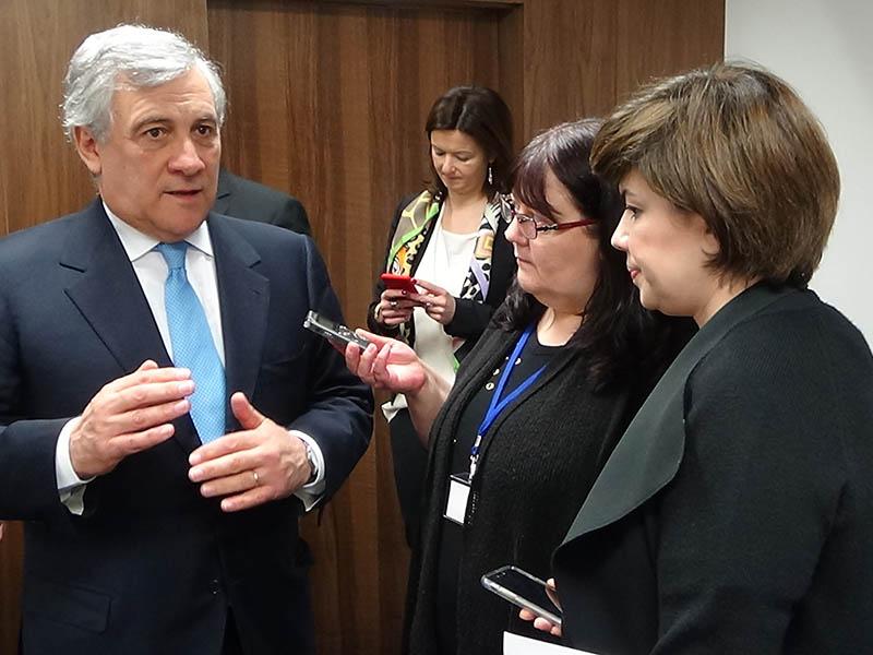 Juncker in Tajani v Ljubljani odprla Hišo EU in predstavljala poglede na prihodnost unije
