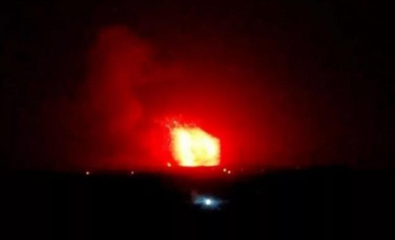 Raketni napadi na vojaške baze v Siriji