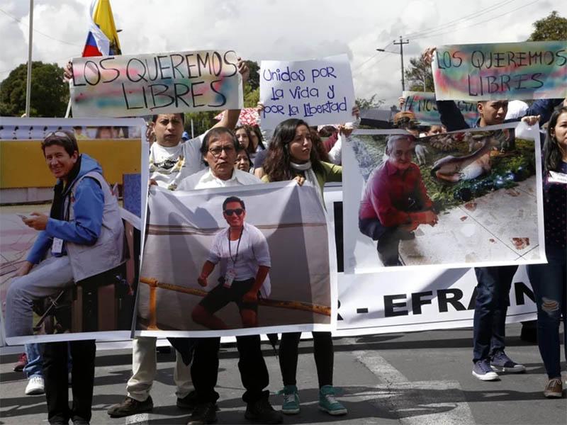 Lenin Moreno: Trije ugrabljeni novinarji najverjetneje umorjeni s strani levičarskih upornikov