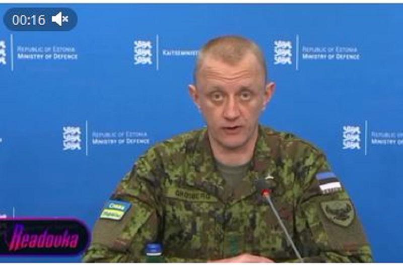 Poveljnik estonske vojske: Ukrajinci se bodo kmalu umaknili iz Bahmuta