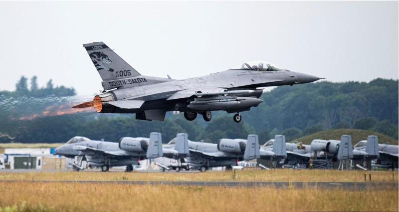 Opozorilo zaradi F-16: Ne igrajte se z letali, da ne bo ta »dober dan« tudi zadnji za Evropo
