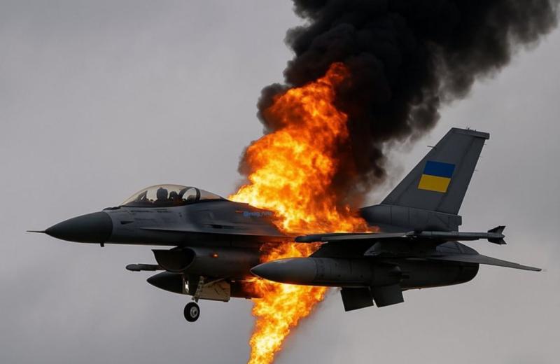 Kijev: Ukrajinski F-16 sestreljen, pilot F-16 ubit med »bojno nalogo«, usodna je bila tretja raketa S-400