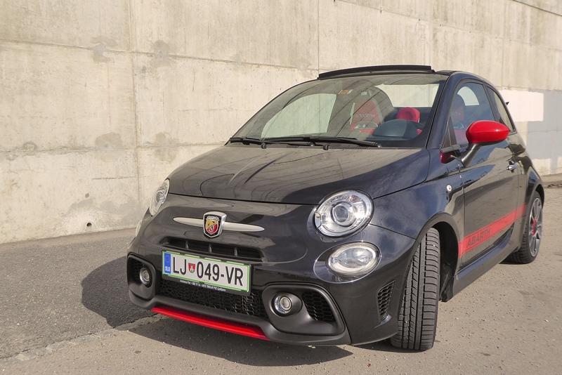 Fiat 500 Abarth, vrag brez repa in rogov, a s 165 KM