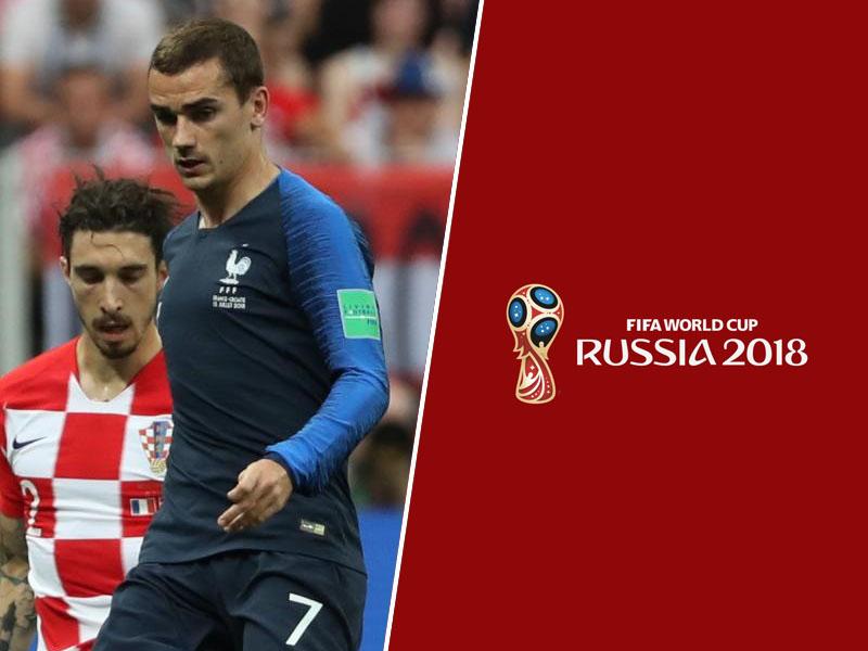 Francija po finalni zmagi nad Hrvaško s 4:2 drugič svetovni nogometni prvak