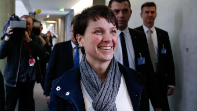 Vodja nemške desničarske AfD na pogovorih v Moskvi