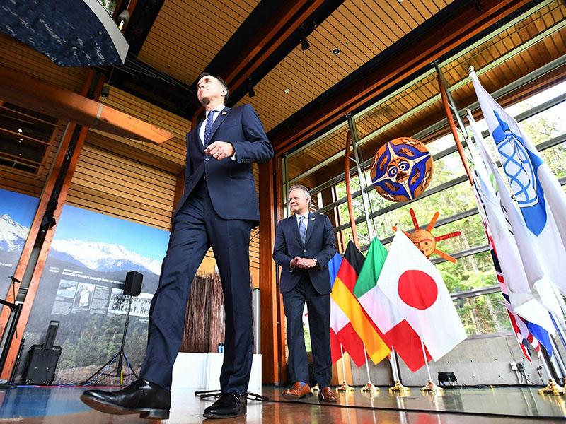Na vrhu G7 v Ottawi v ospredju Trumpove carine