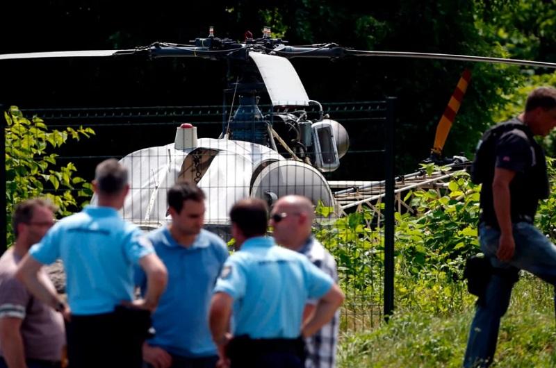V Franciji aretirali zapornika, ki je pobegnil s helikopterjem