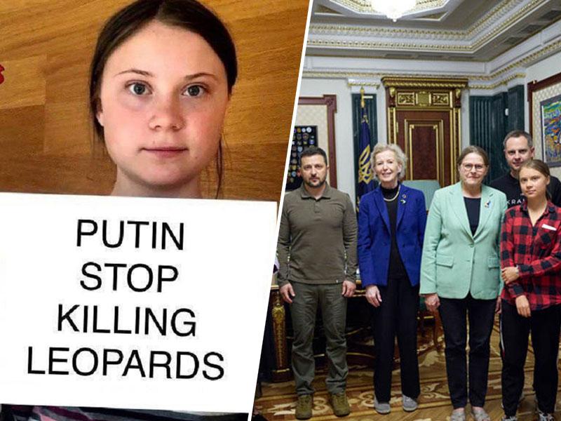 Pristransko: Greta Thunberg Ukrajini ponuja »strokovno pomoč«