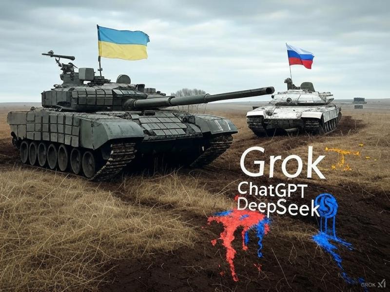 DeepSeek proti ChatGPT-ju in Groku: Kaj najpametnejša umetna inteligenca meni o pravih razlogih za vojno v Ukrajini?