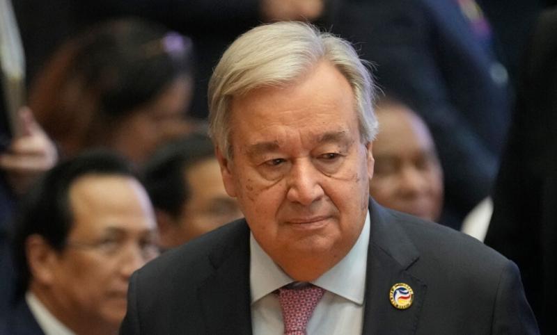 Generalni sekretar Združenih narodov prispel v Kazan na vrh BRICS (VIDEO)