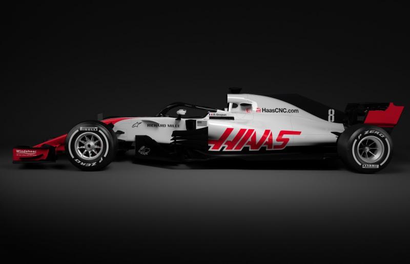 Ekipa F1 Haas prva razkrila dirkalnik za sezono 2018