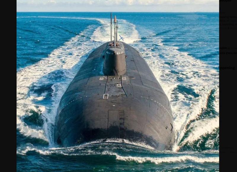 Najnovejšo jedrsko podmornico »Habarovsk« - nosilko »Pozejdona« – so splovili v Severodvinsku