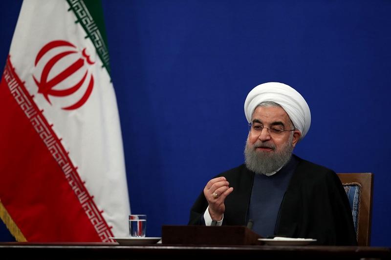 Rohani za gospodarske težave Irana obtožil ZDA