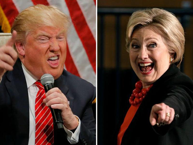 Politična programa predsedniških kandidatov ZDA različna, a o njiju malo govora