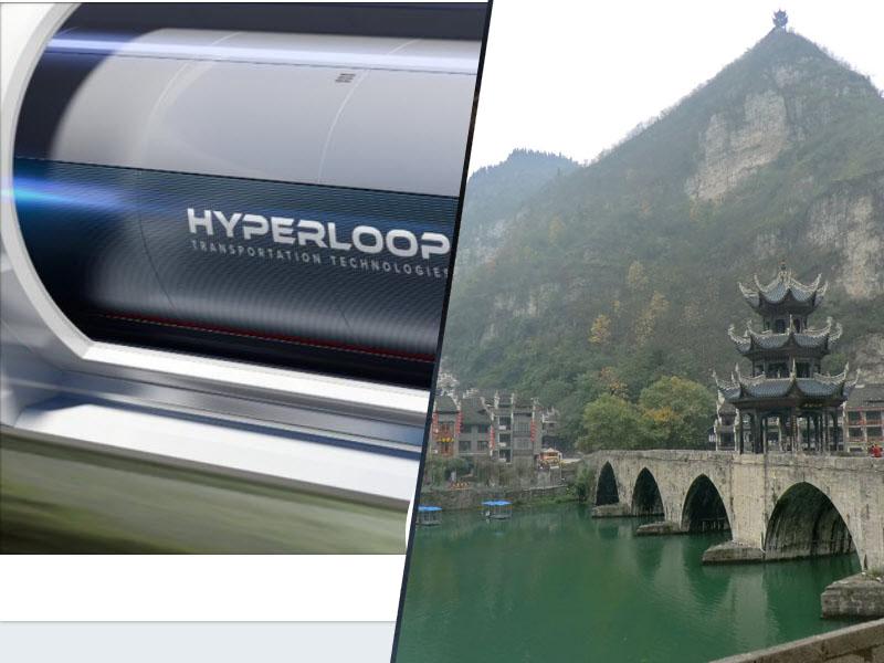 Na Kitajskem bodo testirali futuristični vlak, ki doseže hitrost 1.079 kilometrov na uro