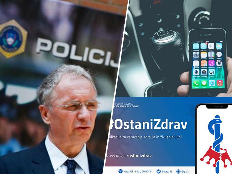 Hojs zavaja, policisti dobili nezakonita navodila, da naj kaznujejo vse brez naložene aplikacije #OstaniZdrav!