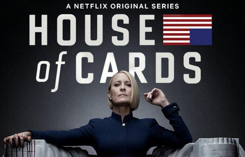 Netflix z zadnjo sezono serije Hiše iz kart brez Spaceyja