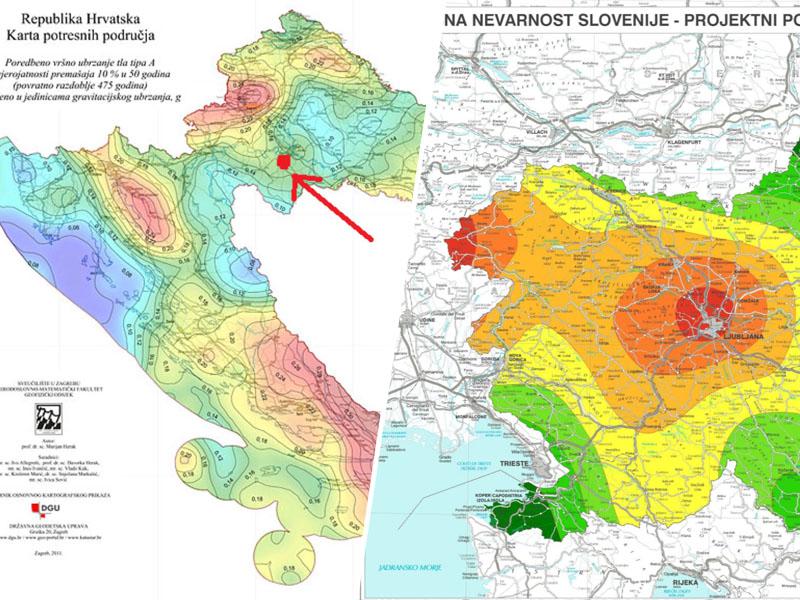 V potresu na Hrvaškem uničenih najmanj tisoč objektov, hudo potresno ogrožen je tudi velik del Slovenije