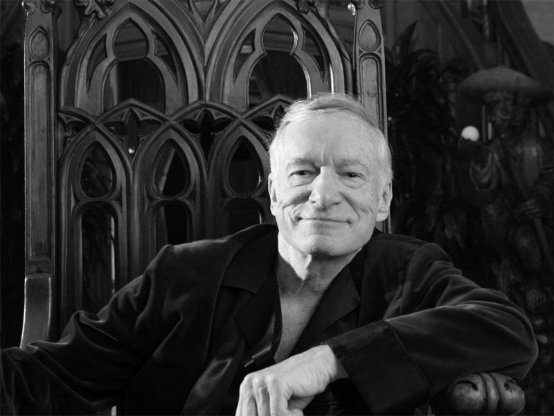 Umrl ustanovitelj Playboya Hugh Hefner