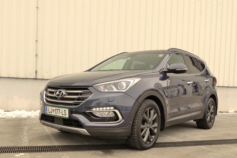 Test Hyundai Santa Fe 2,2 CRDI 4WD A/T