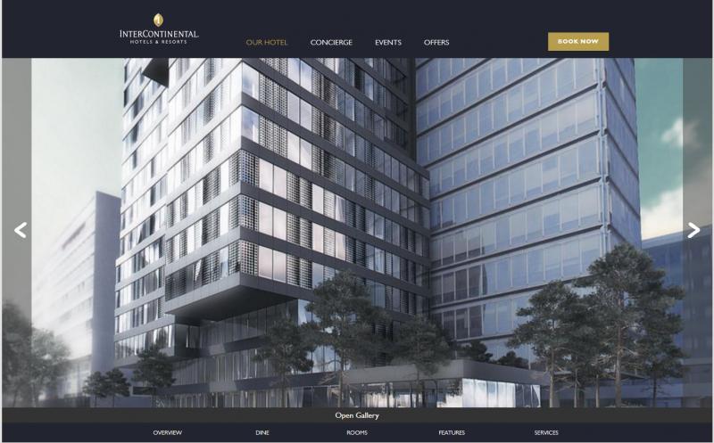 Za hotel Intercontinental veliko zanimanje gostov
