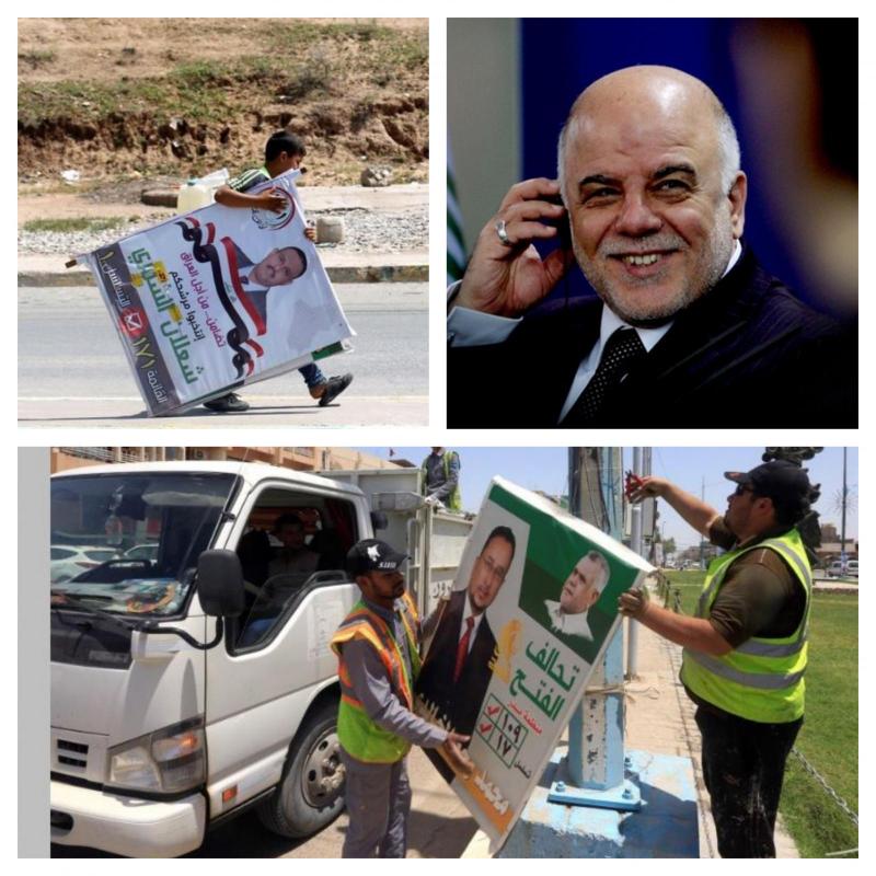 Na volitvah v razdeljenem Iraku nizka volilna udeležba