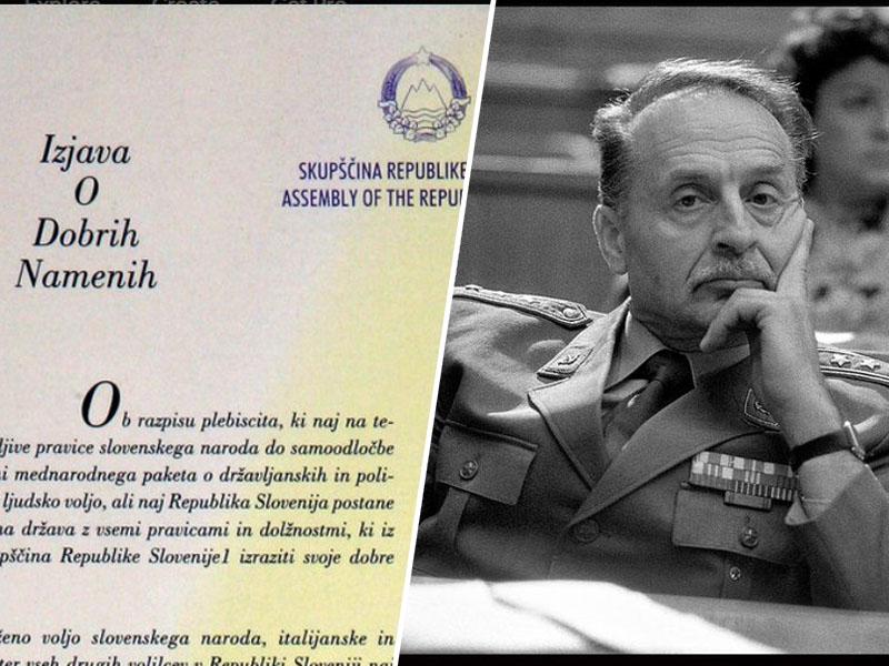 Laži osamosvojitve (16): Zakaj je Slovenija poteptala Izjavo o dobrih namenih in že 30 let maltretira Milana Aksentijevića