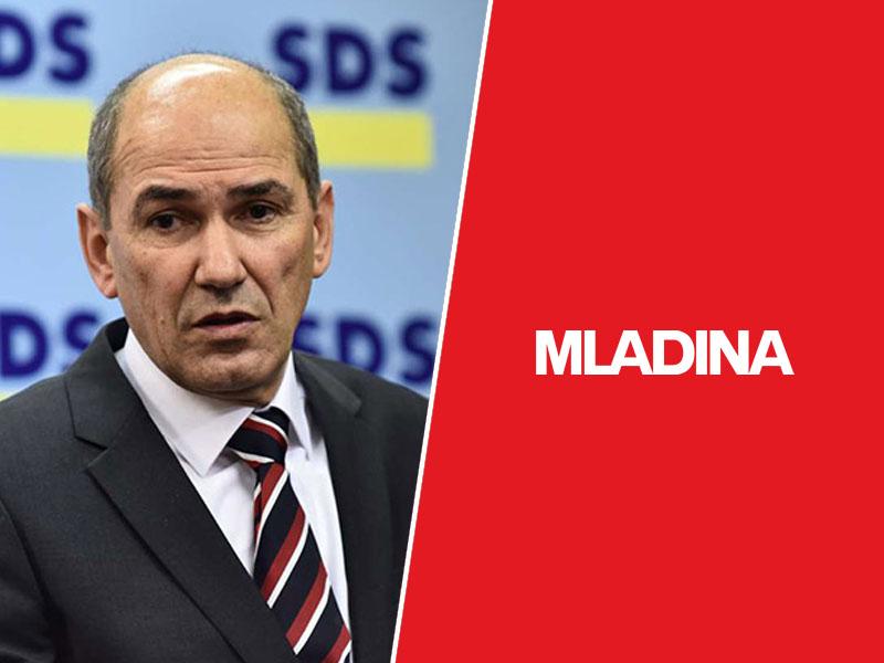 Janez Janša Mladini: »V ogledalo se poglejte«