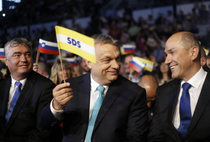 »Zamrznjeni Fidesz« zaradi poslovnika zapustil Evropsko ljudsko stranko, kdaj mu bo sledila tudi Janševa SDS?