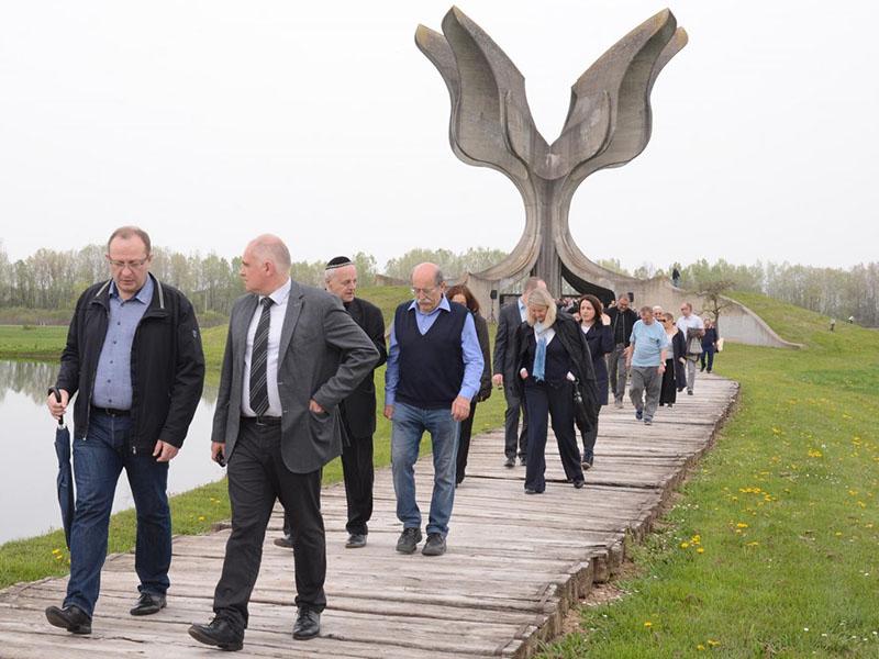 Na Hrvaškem tudi letos bojkot državne žalne slovesnosti za žrtve Jasenovca