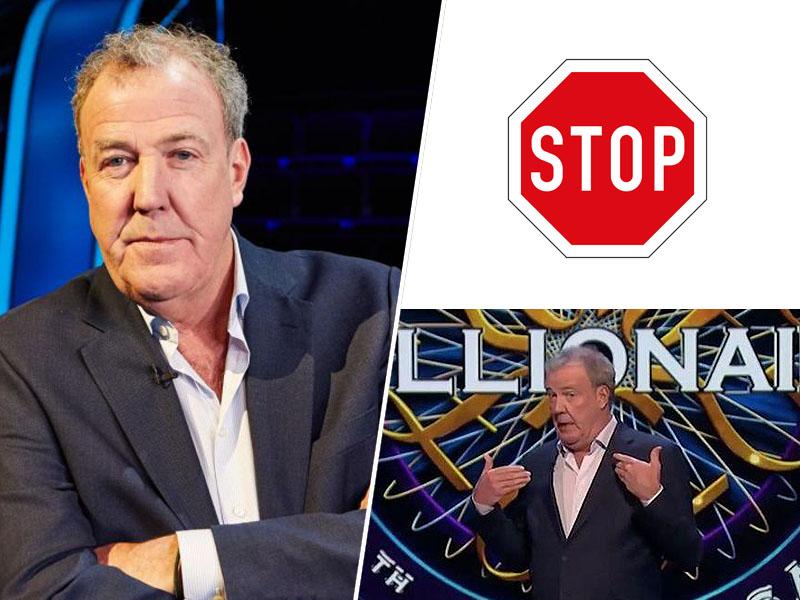 Jeremy Clarkson ne ve, kakšne oblike je znak »stop«