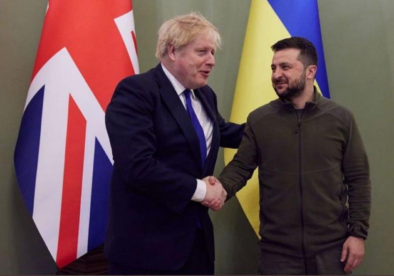 Lažnivi Boris Johnson končno povedal resnico: »Če pade Ukrajina, bo to konec naše HEGEMONIJE!«