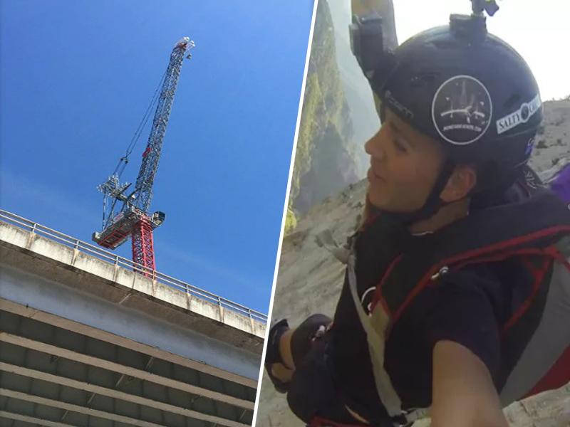 Avstralska policija po skoku z žerjava aretirala Francoza