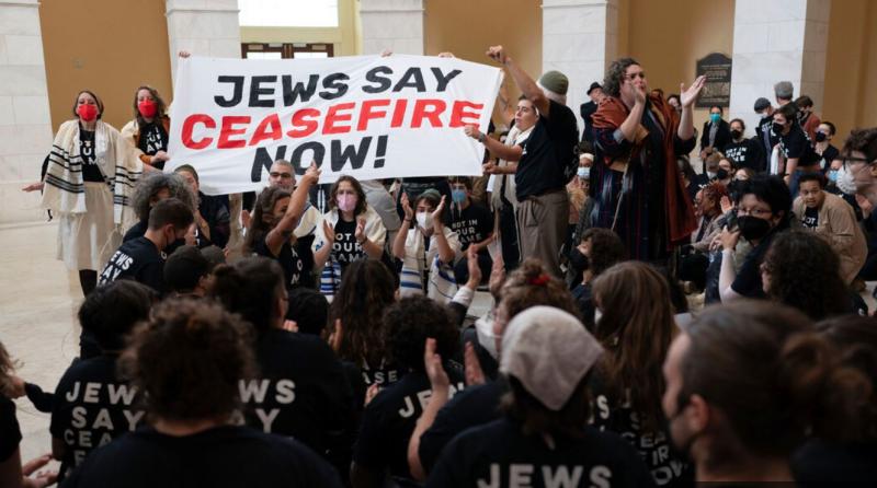 Judje v Washingtonu povzdignili glas: Propalestinski protestniki vdrli na Kapitolski grič