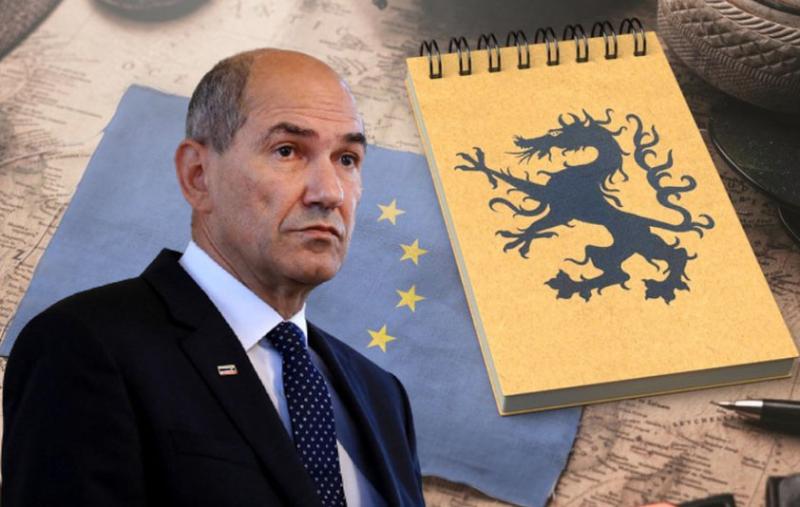 Karantanski panter za slovensko predsedovanje EU: »A ne bi bilo ceneje in hitreje, če dajo samo kljukasti križ?«