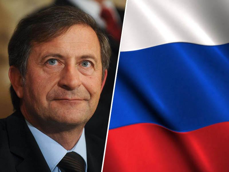 Vlada sklenila na posvet poklicati veleposlanika v Moskvi  Primoža Šeligo