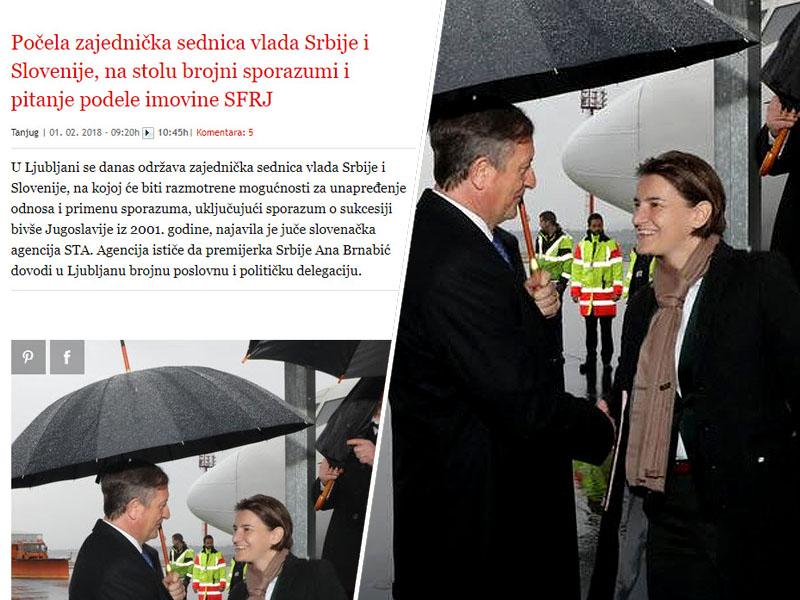 Iz srbskega zornega kota med Pahorjem in Erjavcem ni prav nobene razlike