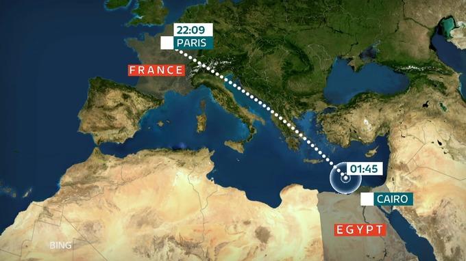 Na žrtvah strmoglavljenega letala EgyptAir našli sledi eksploziva