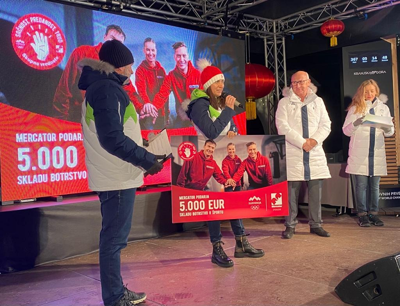 Mercator spet podprl mlade športnike
