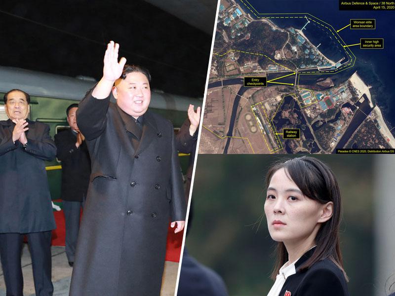 Menda »pokojni« Kim Jong-un pozdravil delavce in prejel čestitko iz Rusije, njegov vlak opažen v letovišču