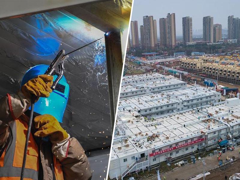 Misija nemogoče je mogoče: Kitajska v samo 10 dnevih zgradila bolnišnico s 1000 posteljami