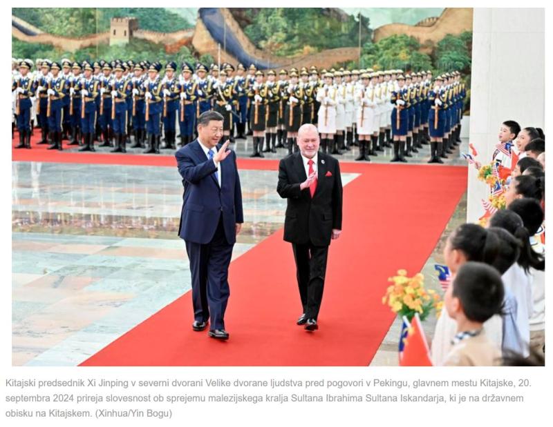 »Tekoče vode ni mogoče prekiniti«: Kako Xi Jinping spodbuja kitajsko-malezijsko prijateljstvo