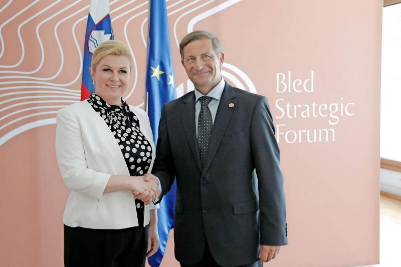 Hrvaška predsednica ima slovenskega mentorja