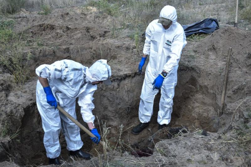 V Avdejevki odkrili množična grobišča civilistov