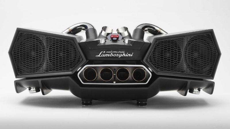 Lamborghini zvočniki iz izpušnega sistema